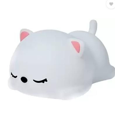 SNORING CAT SILICON NIGHT LAMB