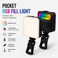 Pocket RGB fill light