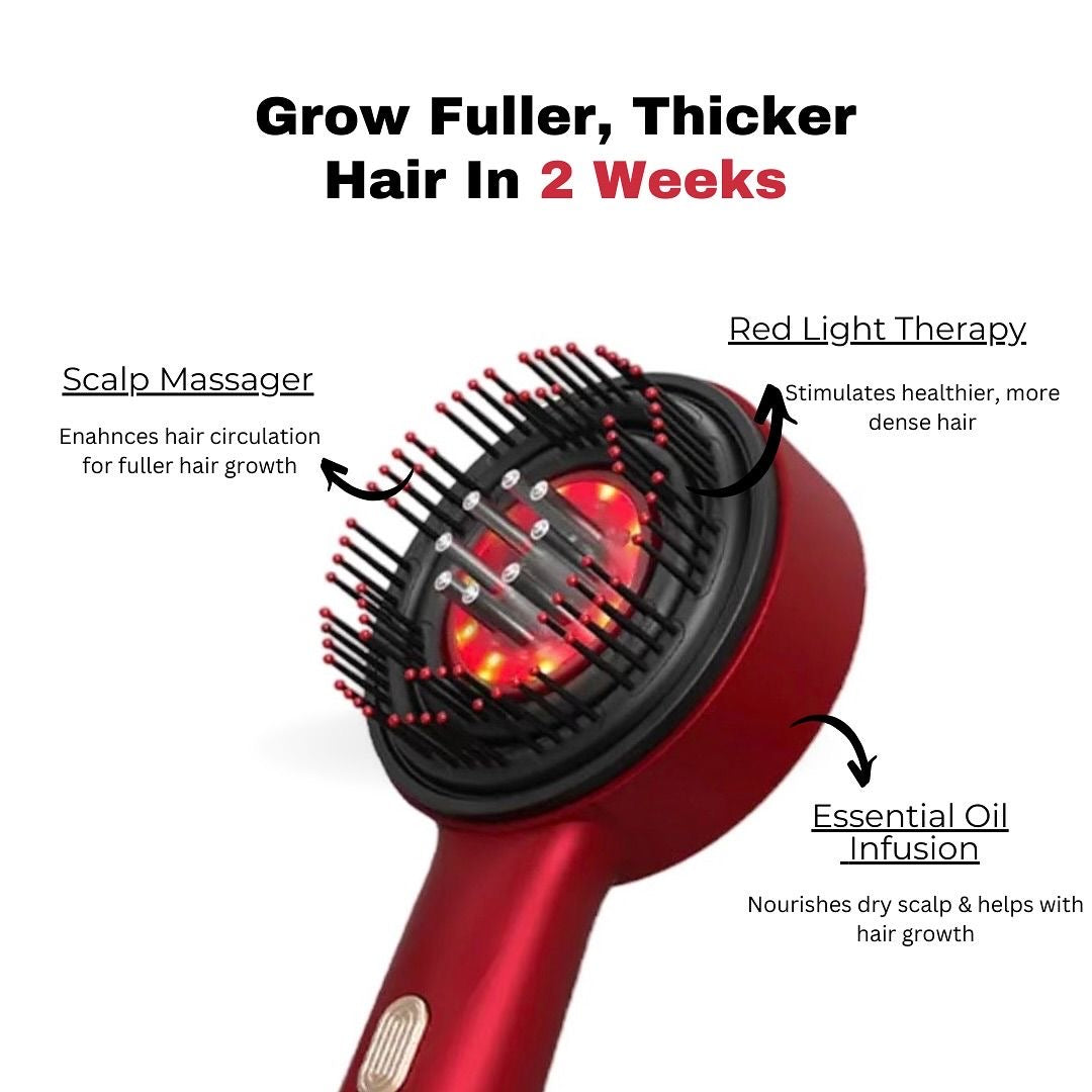 Head Scalp Electric Massager Comb