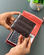 Brown leather wallet 