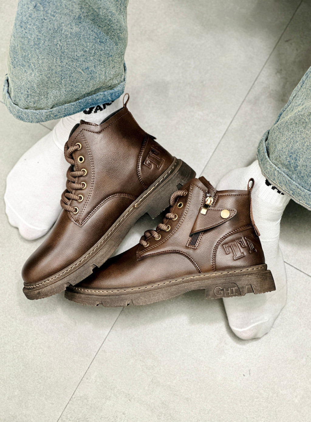 STATEMENT CLIP AND ZIP BOOT