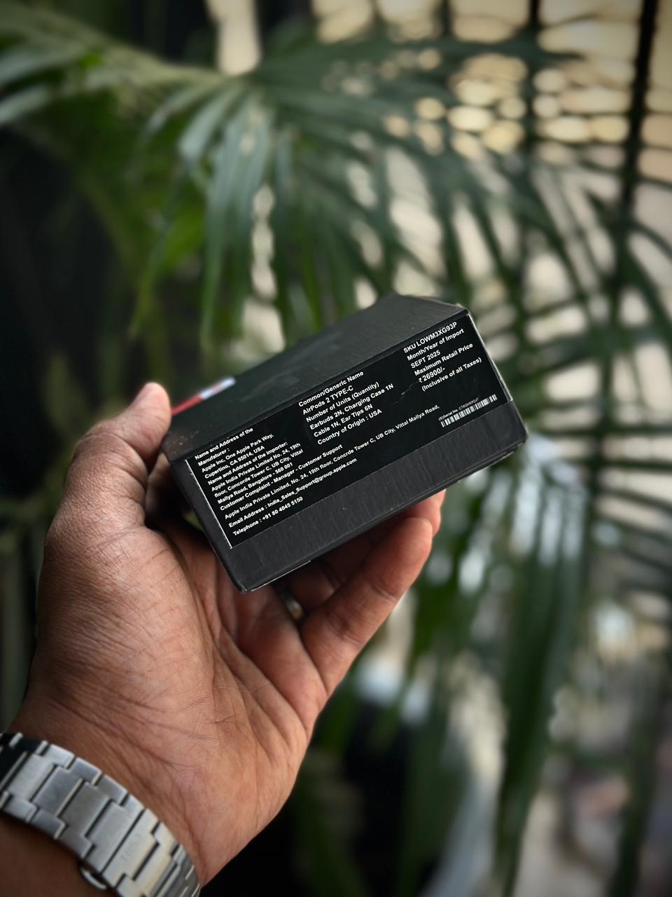 AIRPOD PRO 2ND GEN MATT BLACK