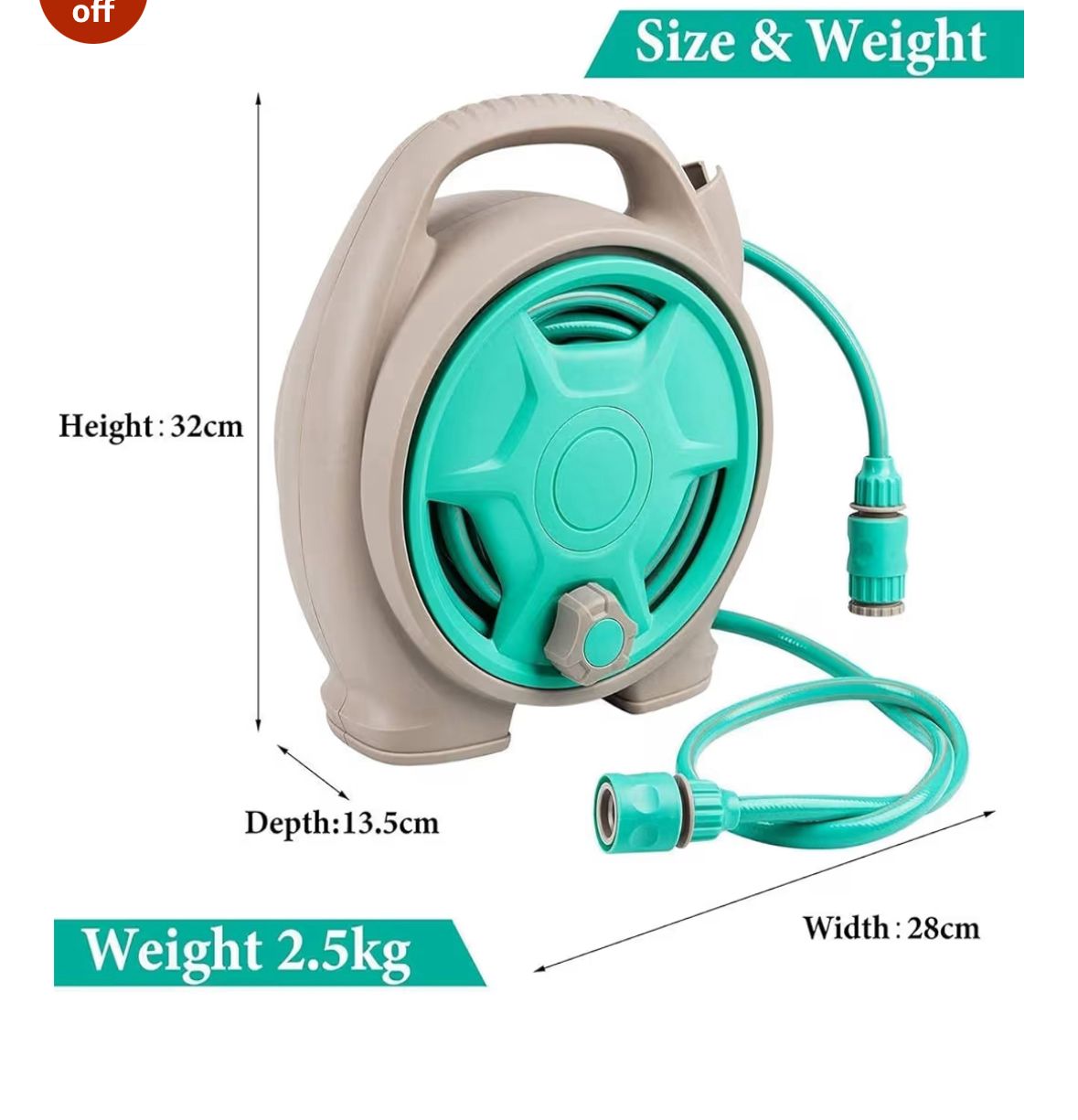 Retractable Garden Hose Reel