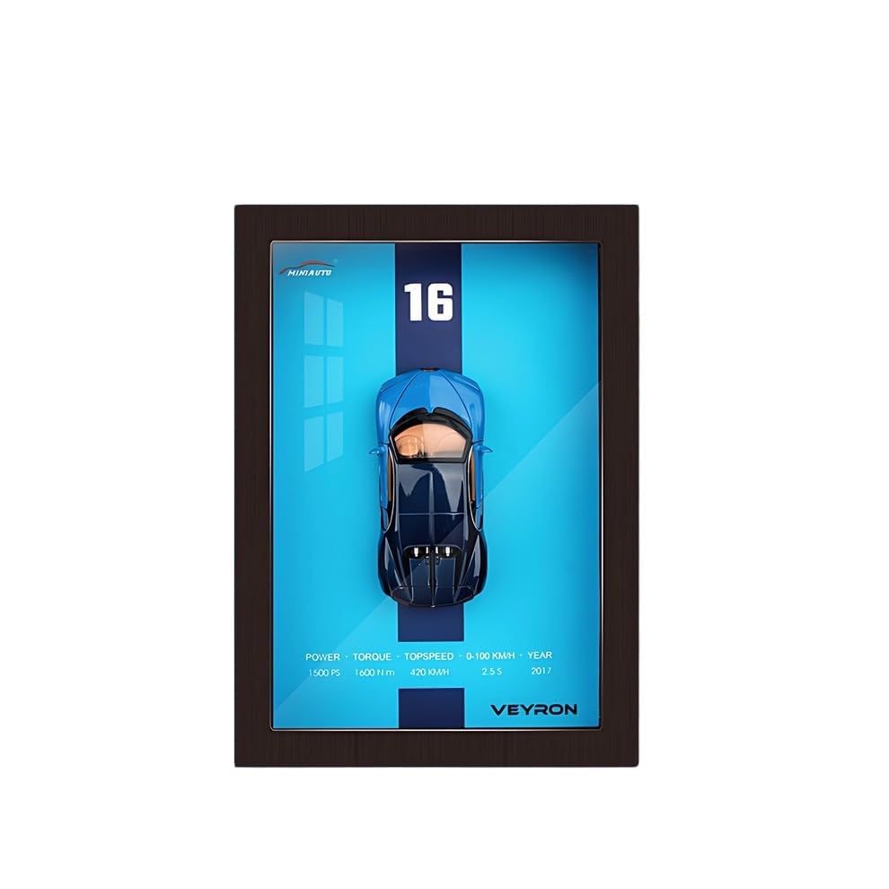 Metal 3D Car  Frame Car Model (Veyron)