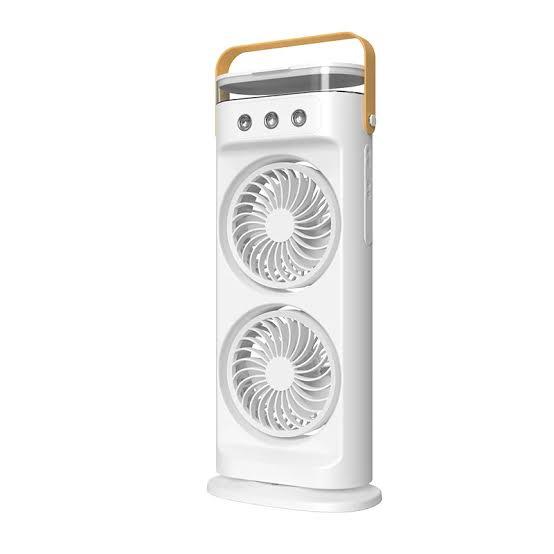 Multi functional double headed fan