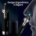 Kemei KM-6512 electric nose and ear hair trimmer.