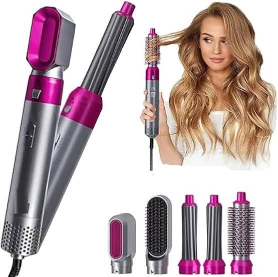 multifunctional 5-in-1 hot air styler set