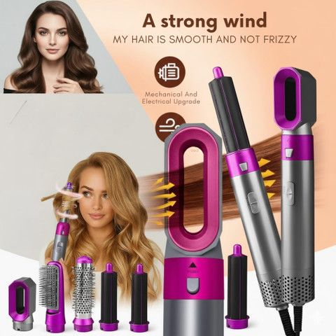 multifunctional 5-in-1 hot air styler set