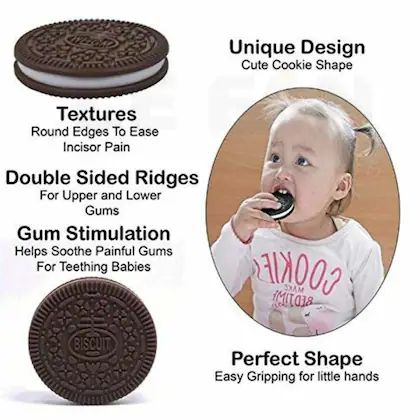 CARTOON BABY TEETHER