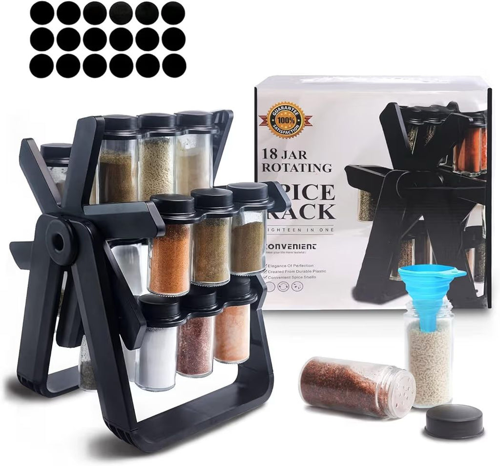 18 Jar Rotating Spice Rack